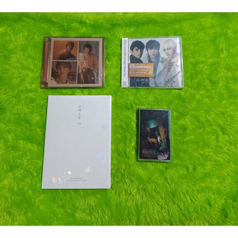 ( SEALED ) album Beautiful night kaset yesung promise you love story kyuhyun dan callin