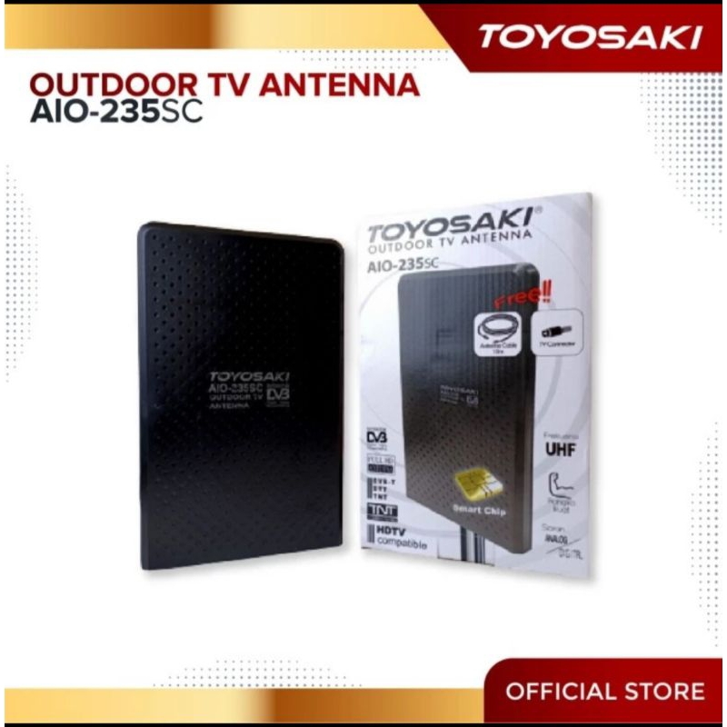 Antena Tv Toyosaki Outdoor Digital AIO-235 SC / AIO 235 SC/ Antena digital/Antena