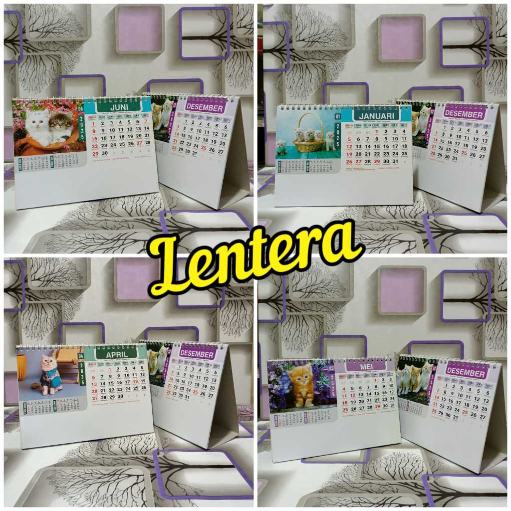 

Kalender Meja Kucing Lucu 2025