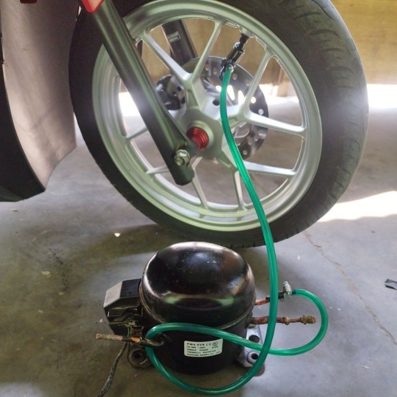 POMPA ANGIN LISTRIK# POMPA  BAN SEPEDA MOTOR DAN MOBIL TEKANAN TINGGI 500 PSI  # KOMPRESOR ANGIN RAK