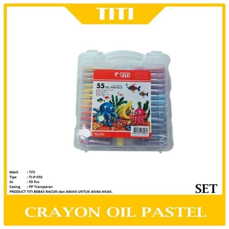 

Veiso_Crayon/Oil pastel TiTi 55/36/24/12 Warna