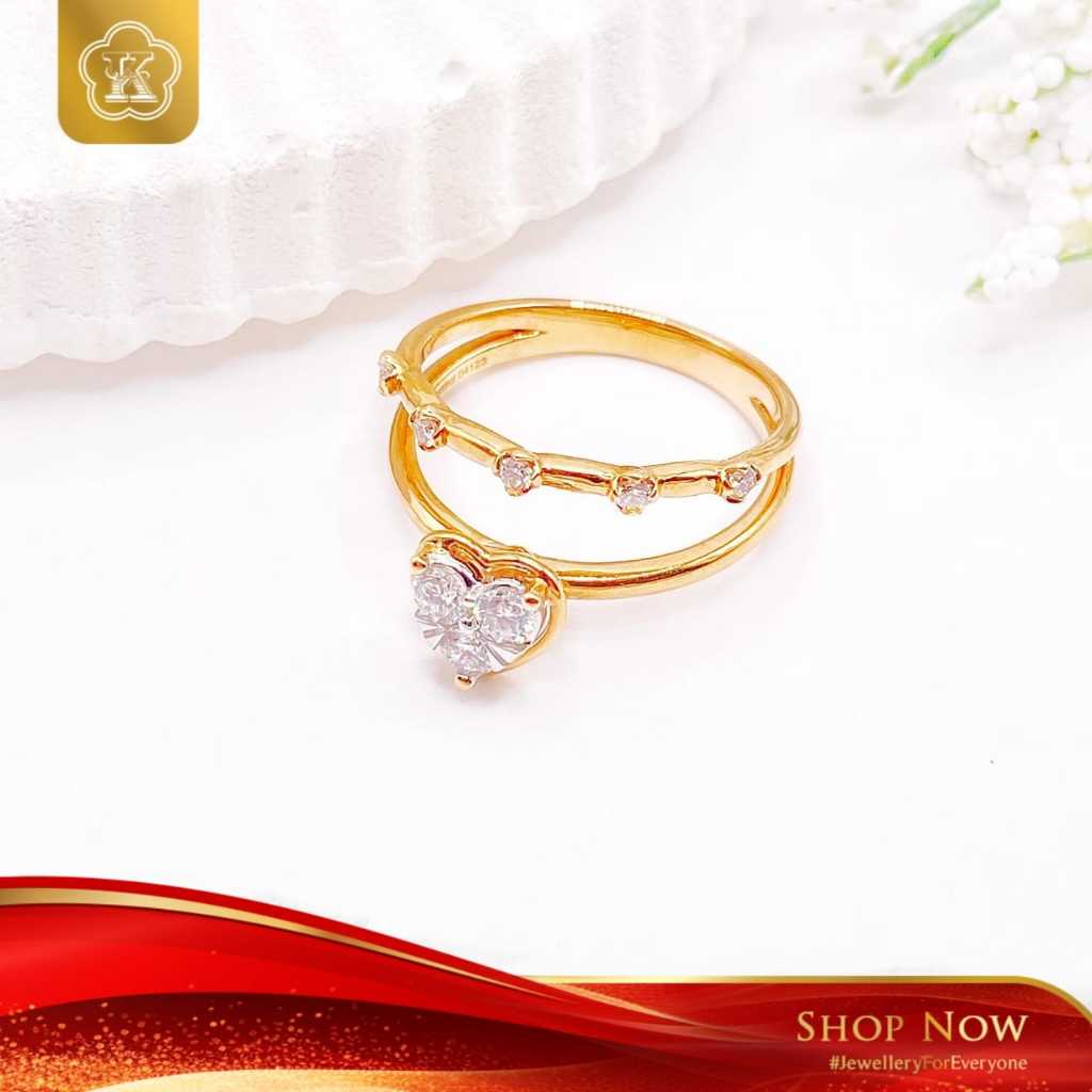 Cincin Emas Berlian 18K #00188691