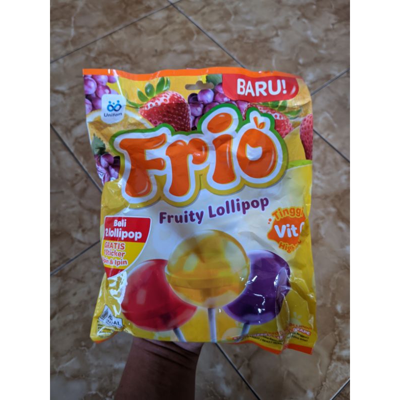 

Unifam Permen Frio lollipop kemasan Bag isi 40pcs