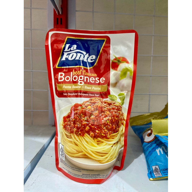 

La fonte beef flavor bolognese pasta sause 315g
