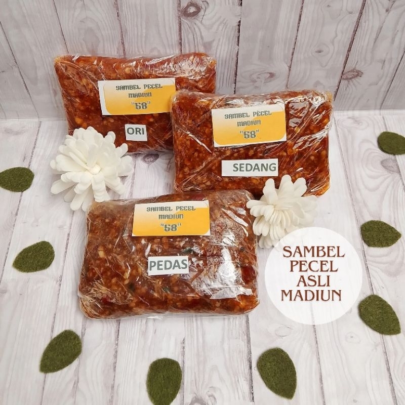 

Sambel pecel asli madiun berat 100gram