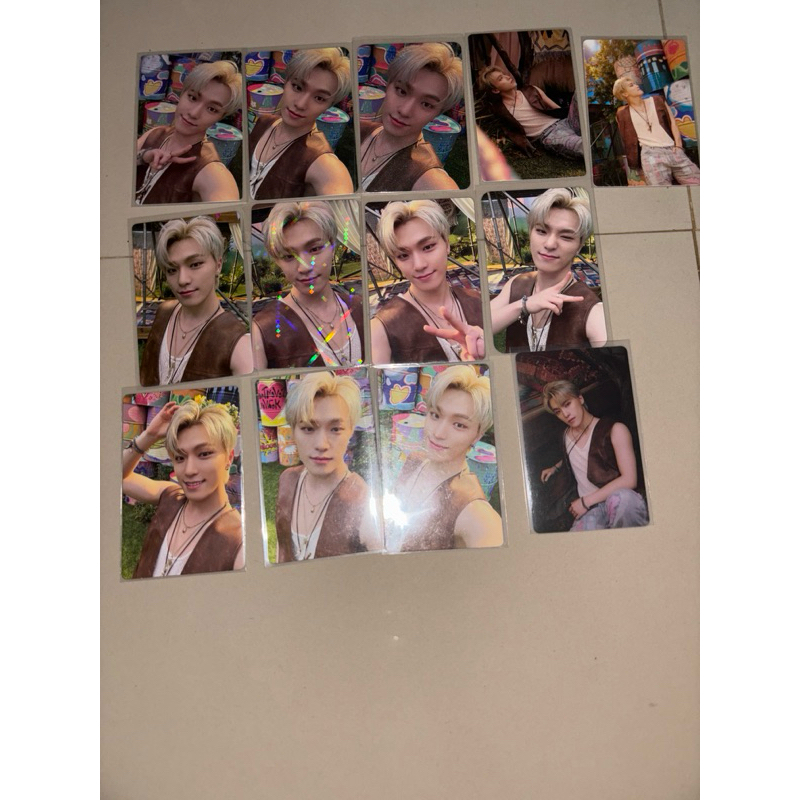 wts pc photocard dino musicplant carat ver pob gliter dino yes24/sponge music carat ver pob dino yzy