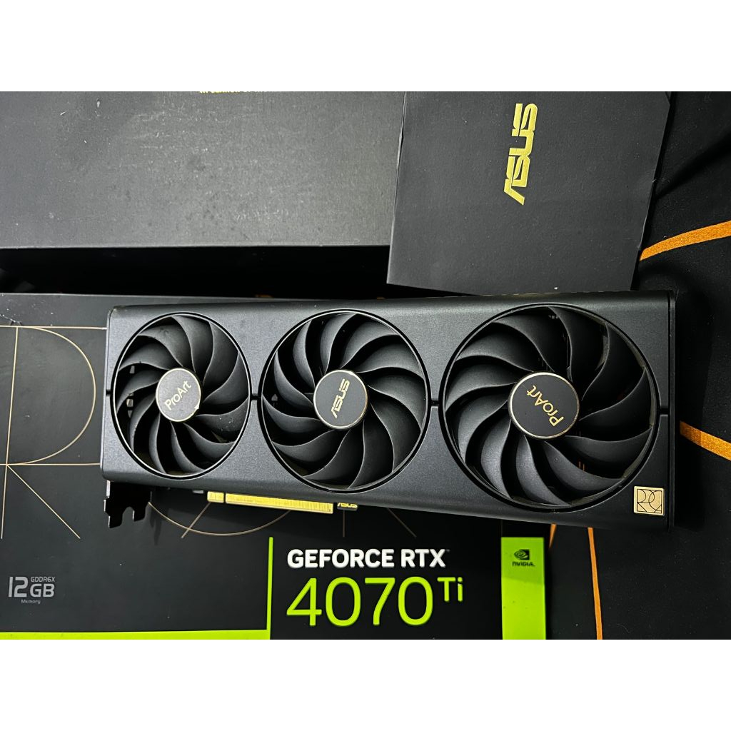 BEKAS ASUS ProArt GeForce RTX 4070 Ti OC Edition | 12GB GDDR6X SECOND