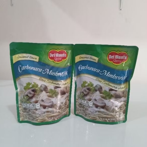 

DELMONTE CARBONARA MUSHROM 180GR