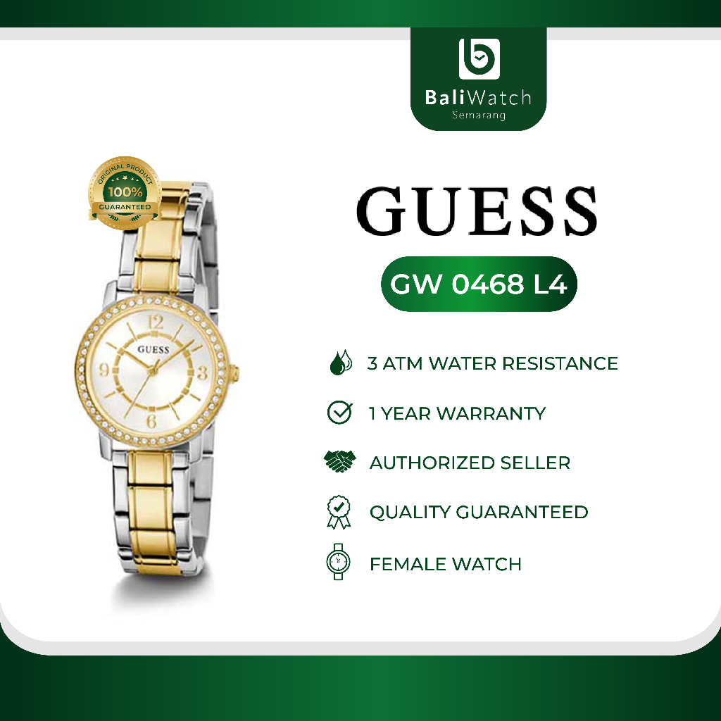 Guess GW 0468 L4 Jam Tangan Wanita