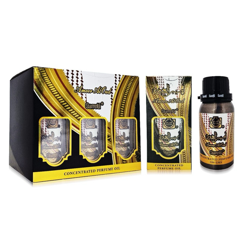 PARFUM SURRATI AMEER AL OUD 100GR ASLI 100% SAUDI KSA