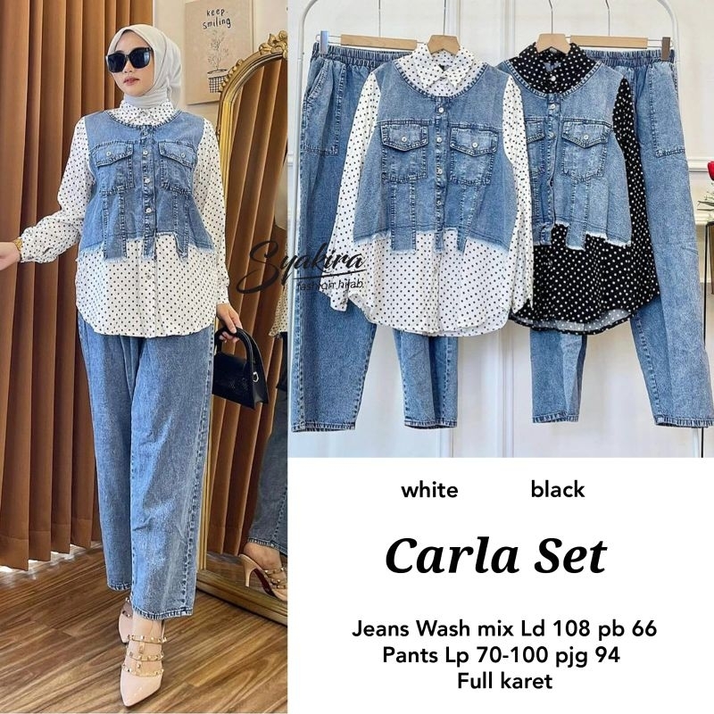 New Carla Set by Syakira Realpict