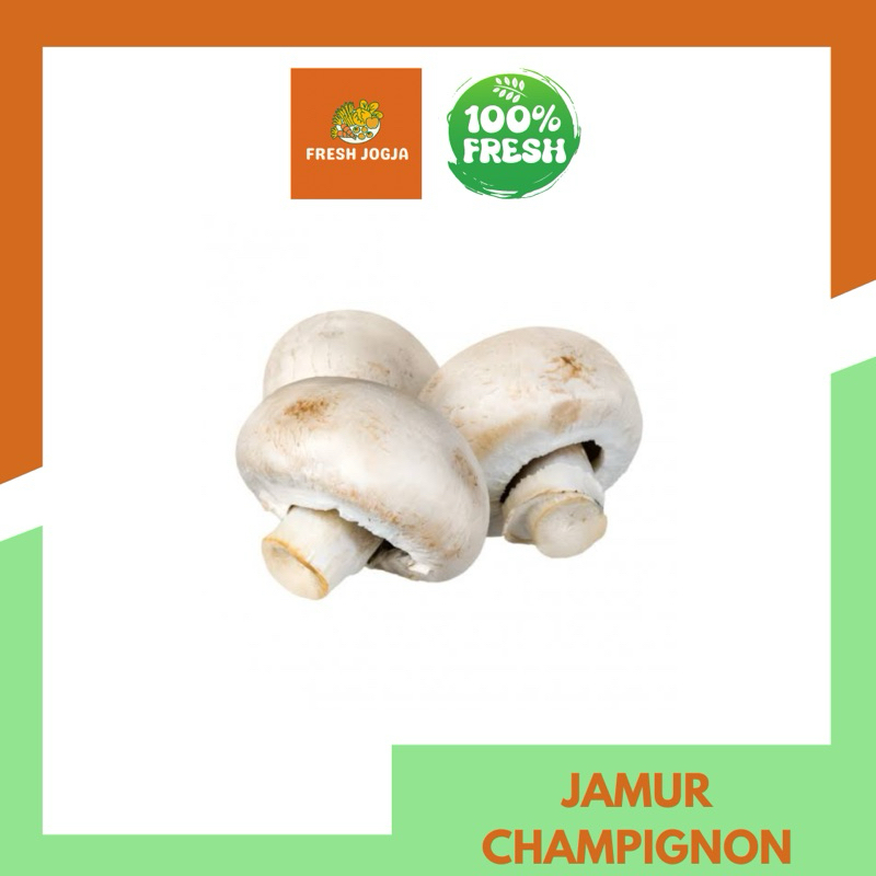 

Jamur Champignon per Pack | Fresh Jogja