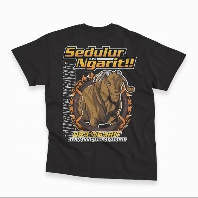 KAOS SEDULUR NGARIT ORA NGARIT TERNAKU MORAT MARIT DTF COKALT