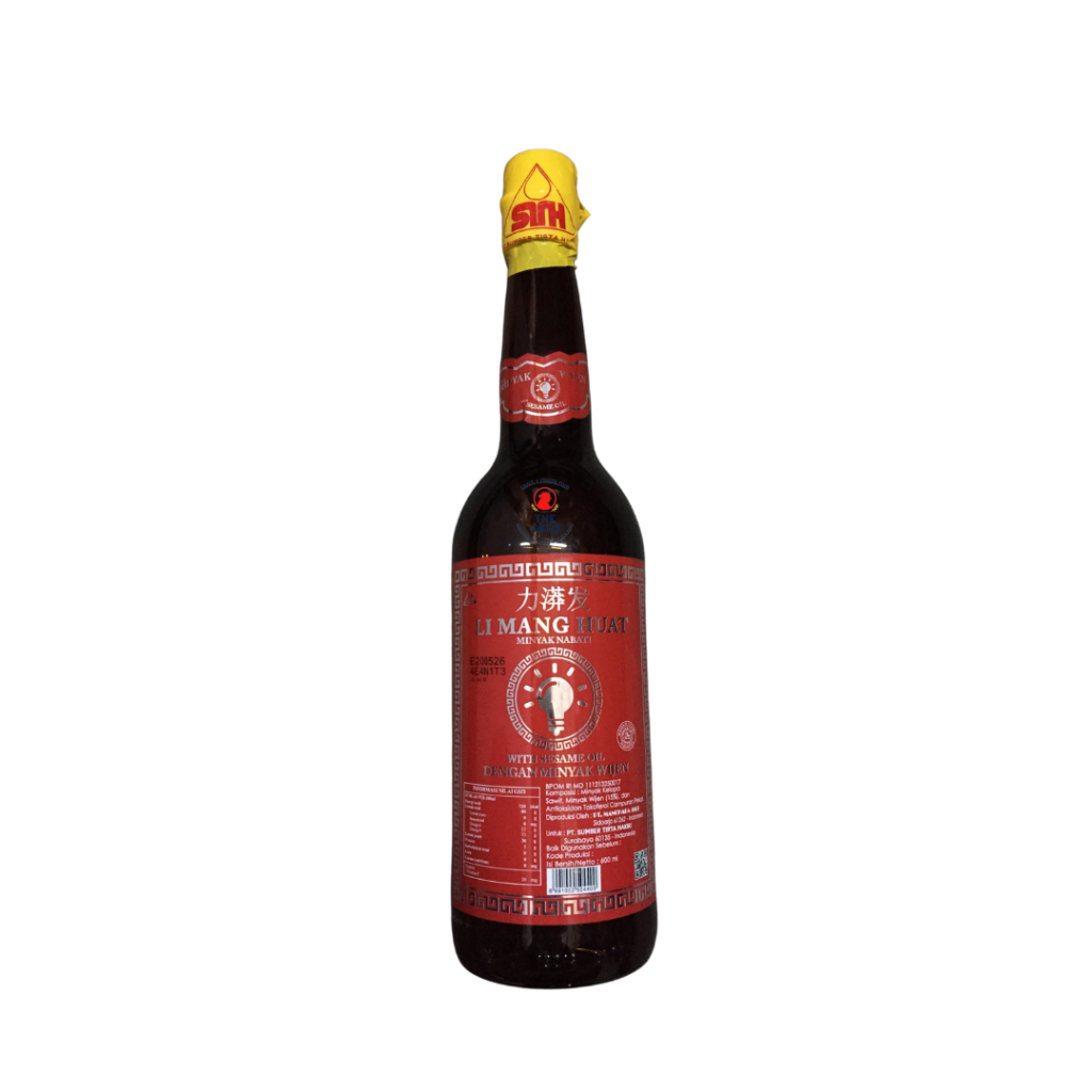 

Minyak Wijen Limang Huat 600ml - Pure Sesame Oil - Aroma Khas - Untuk Masakan Asia