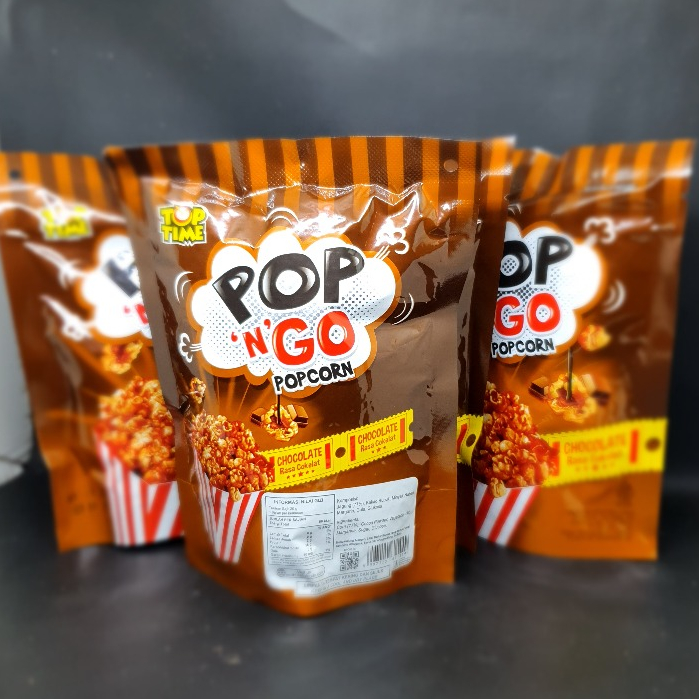 

Jagung Manis Pop Corn Pouch Rasa Coklat Cokelat Chocolate 1 Bal 10 pcs - Poo N Go