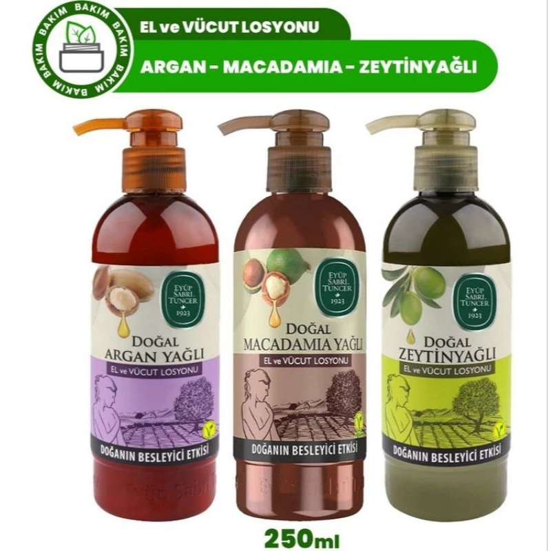 Hand & Body Lotion Eyup Sabri Tuncer Perawatan Tangan dan Tubuh