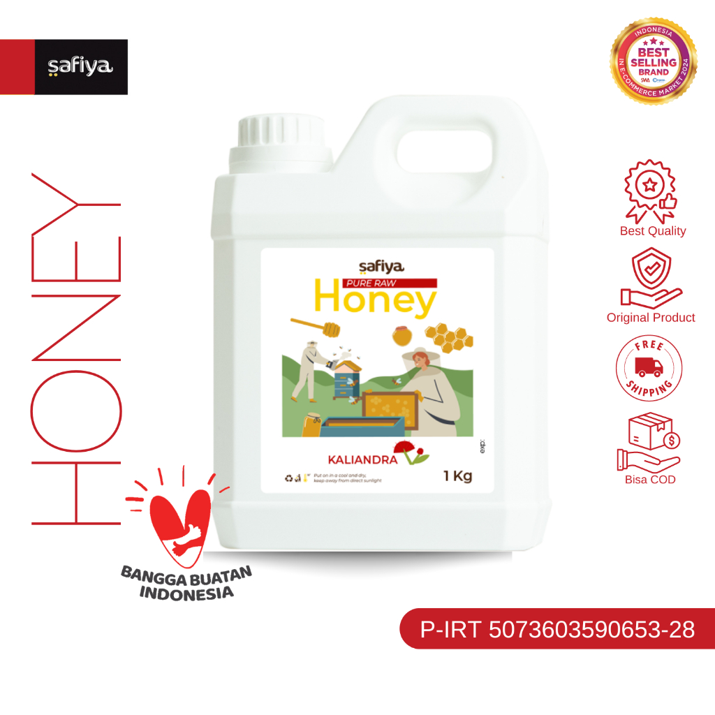 

Safiya Madu Murni Kaliandra 1 Kg Raw Honey Premium