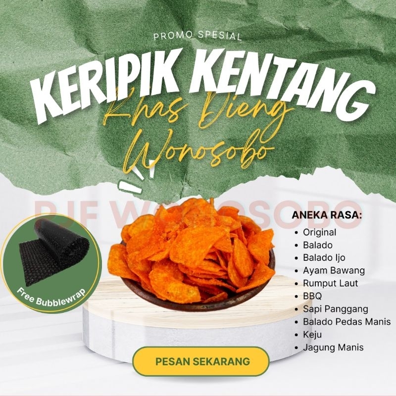 

keripik kentang balado 200g