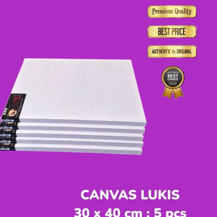 

Garansi Original KANVAS LUKIS 3x4 CM PAKET ISI 5 PCS CANVAS LUKIS HALUSkanvas marsoto tebal