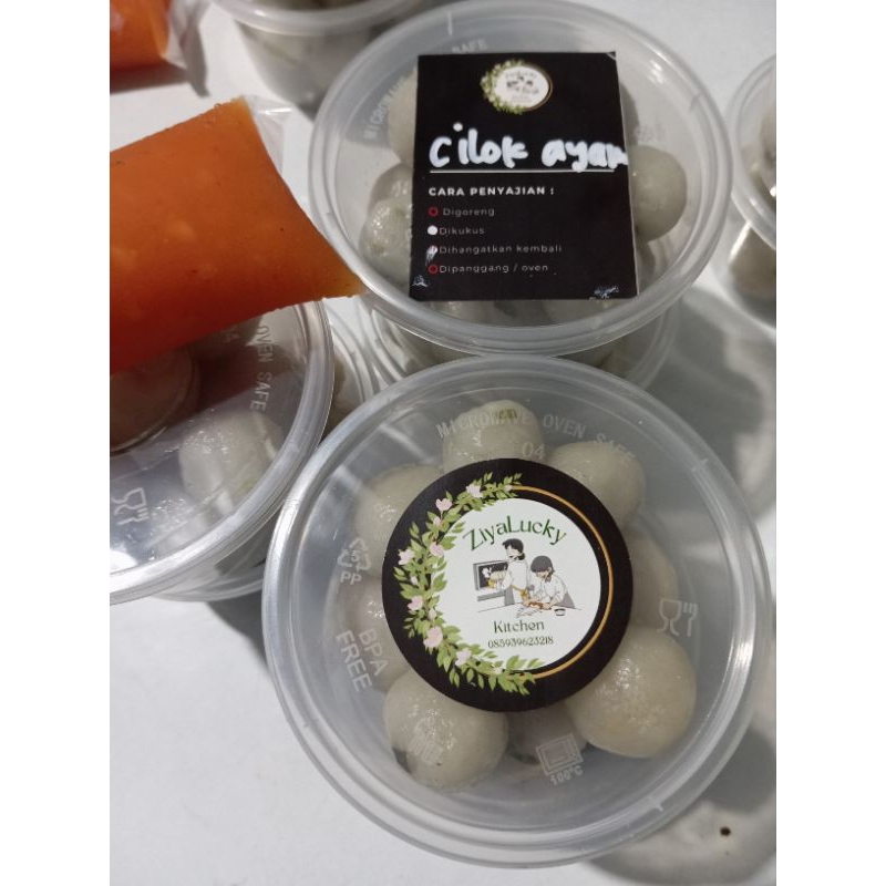 

cilok isi ayam pedas