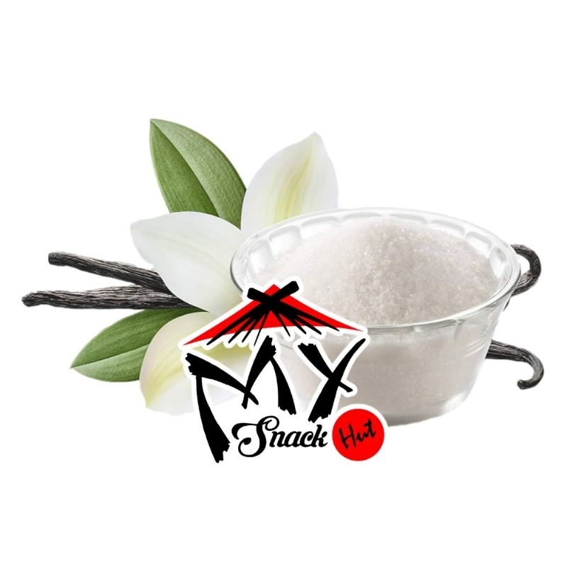 

VANILLIN CRYSTAL 50GR SNOW FOX VANILI VANELI PANELI POLAR BEAR MARTABAK ROTI KUE BUBUK POWDER RRC RRT