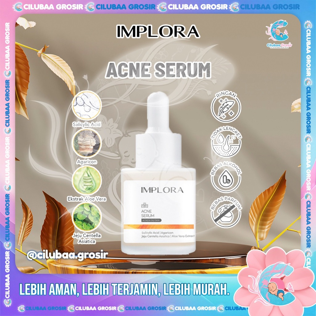 IMPLORA Acne Serum || Serum Wajah Acne 20ml