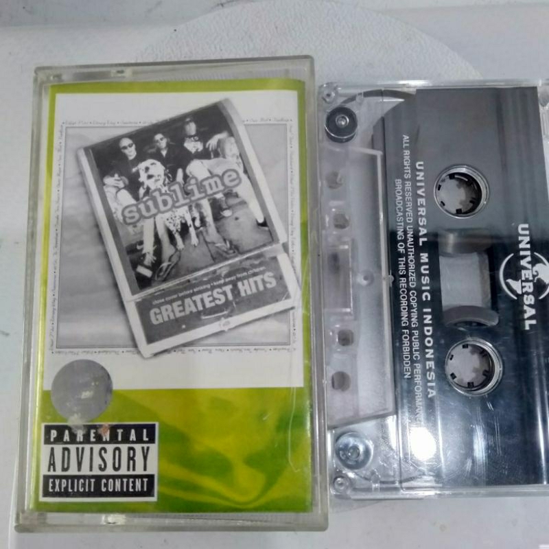 Kaset pita sublime greatest hits