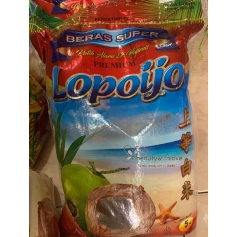 

Beras Premium Lopoijo 5 Kg