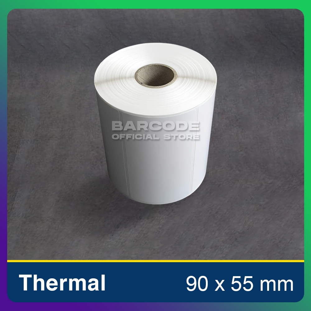 

Label Stiker Termal 90x50mm Kertas Sticker 90 x 50 Thermal 90x50 mm 1 Line