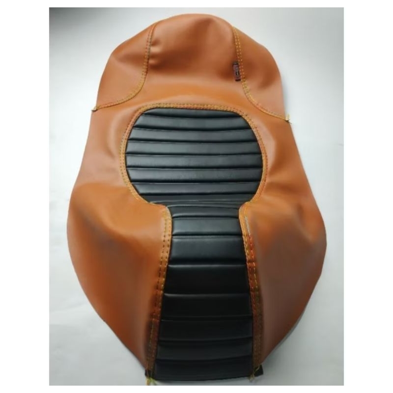 KULIT JOK CUSTOM MOTOR HONDA SCOOPY, FINO, GENIO, MODEL CAFERACER/CAFEBIKER