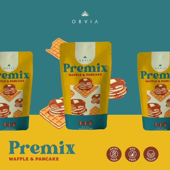 

ORVIA Premix (Tepung - Dairy Free, Egg Free, Vegan)