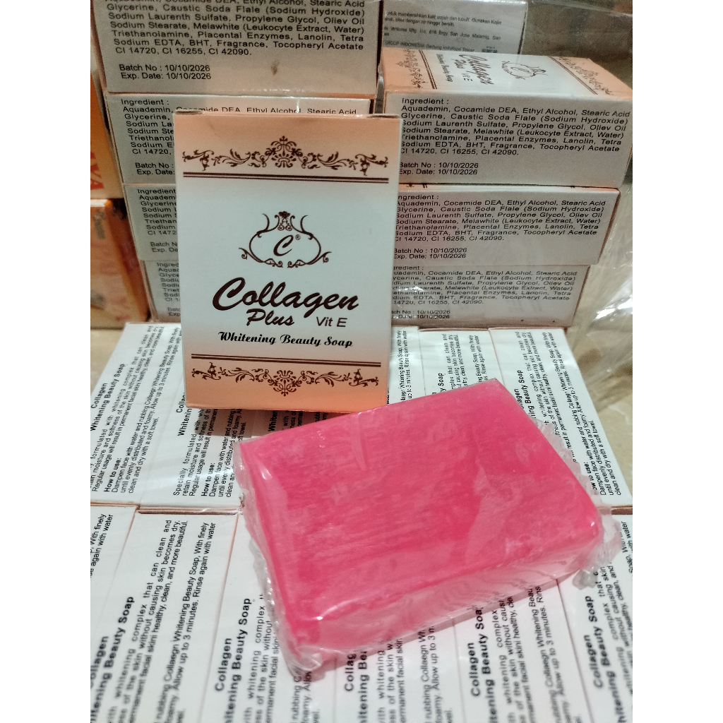 SABUN COLLAGEN PLUS VIT E WHITENING ORIGINAL