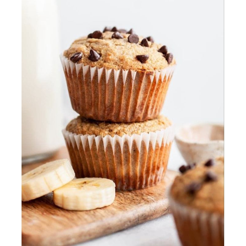 

banana muffins with chocochips