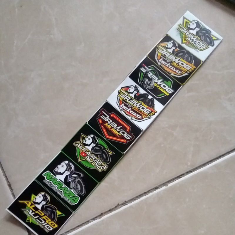 

STIKER SOUND | STIKER BREWOG AUDIO | STIKER ANTI AIR | STIKER VYNIL | STIKER ISI 8 PCS