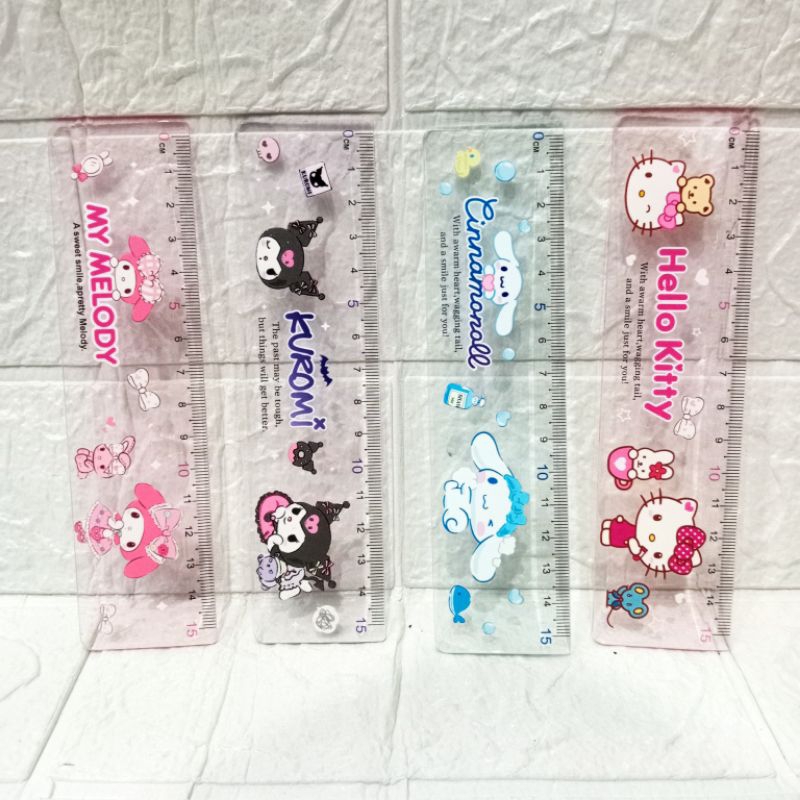 

Penggaris Sanrio 15cm