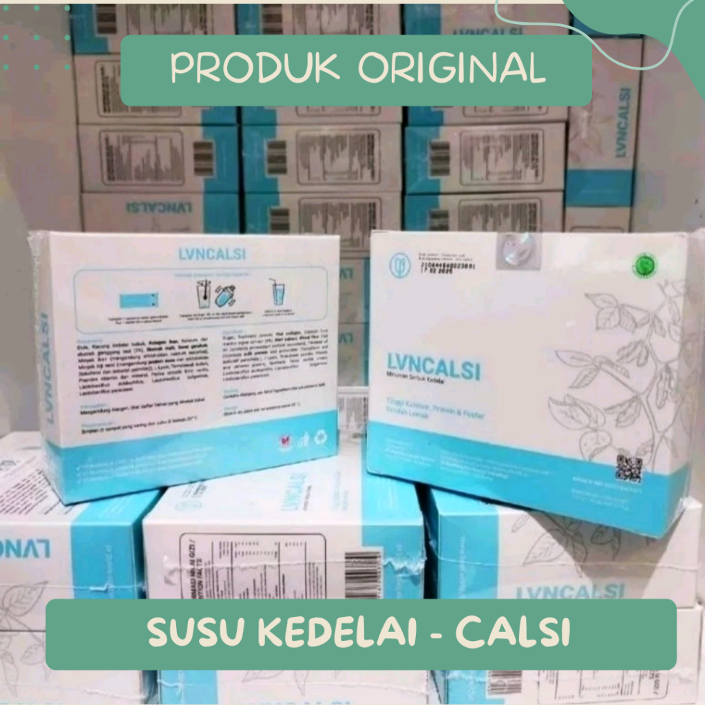 

Susu Bubuk Kedelai - 1 Kotak Isi 10 Sachet - Susu Calsi - Callcium