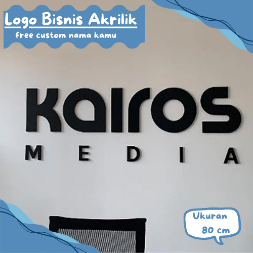 Papan Nama Bisnis Pribadi untuk Dinding, Papan nama logo bisnis akrilik kustom, Papan Nama Salon Kec