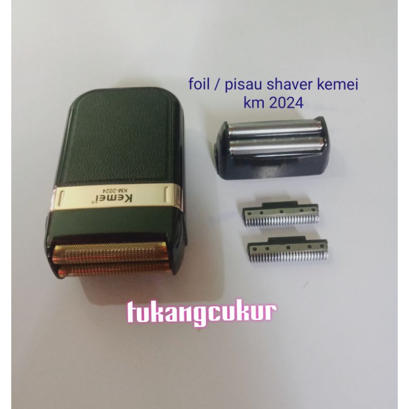 foil/ pisau shaver kemei 2024