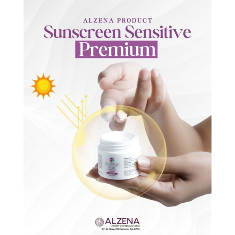 SUNSCREEN SENSITIVE PREMIUM ALZENA SKINCARE
