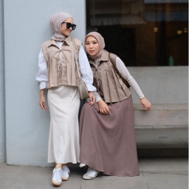 Meera Vest | vest wanita | vest rompi korean style