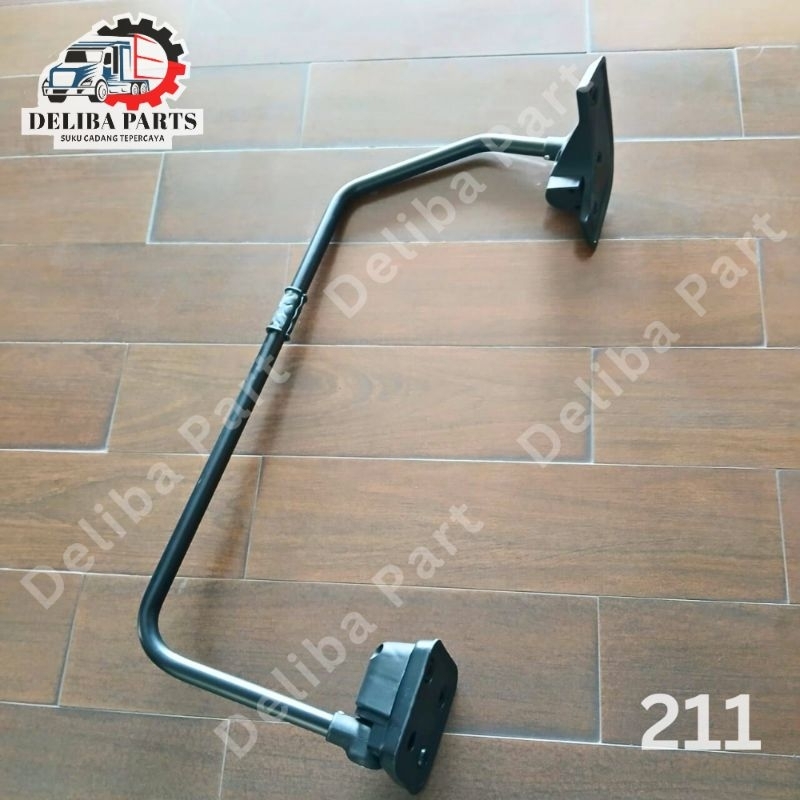 Gagang kaca spion kiri (tanpa kaca), mirror support arm LH Mercy Axor 1623, 2523, 2528, 4028, 4928, 