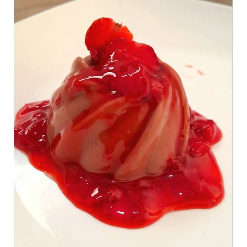 

Puding Coklat Strawberry