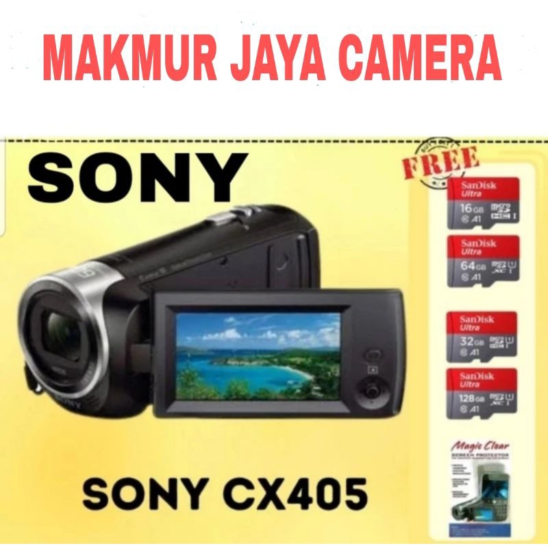 SONY CX405 CAMCORDER sony cx405