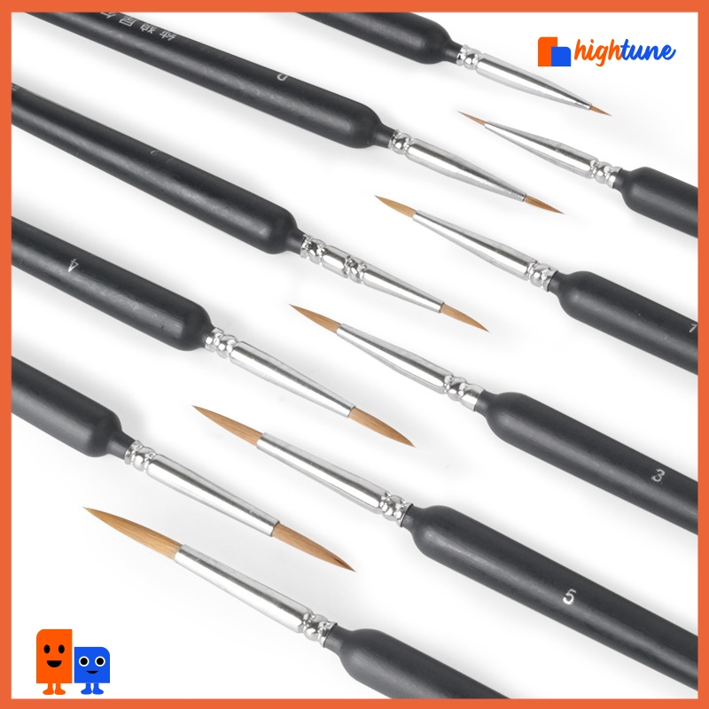 

YUH Hhtune 1 SET 10PCS KUAS LUKIS / SET KUAS MELUKIS CAT AIR, ACRYLYC DLL / PAINTING BRUSH BS