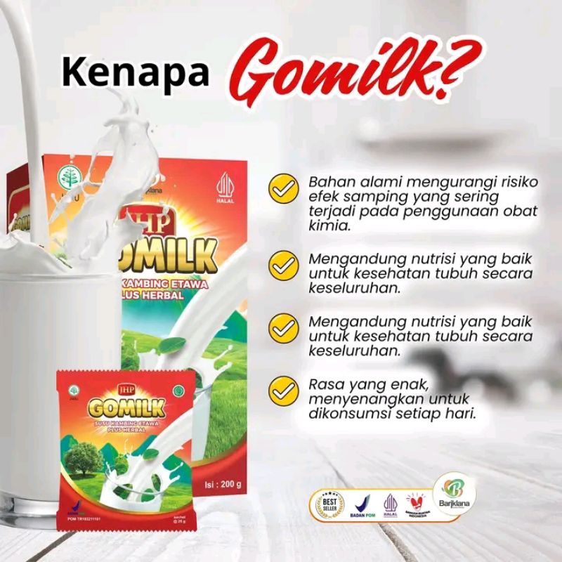 

Go Milk susu kambing etawa plus herbal