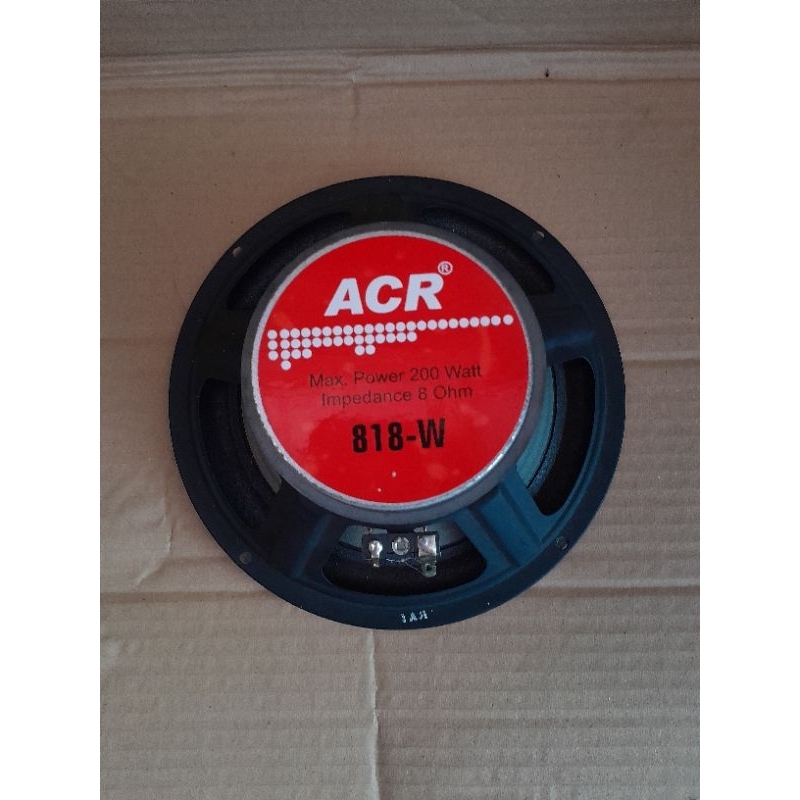 Speaker ACR 8inch 818-W WOOFER