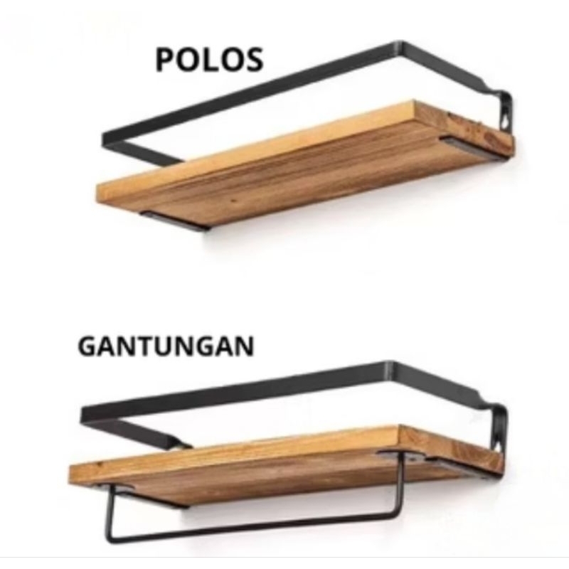 rak dinding tempel/rak dinding kayu/rak bumbu kayu/rak tempel kayu