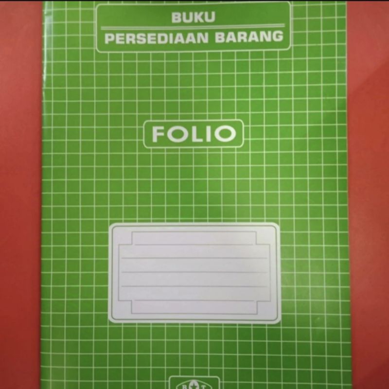 

Buku Persediaan Barang Folio 21*32,2cm 42 lembar(1pcs)