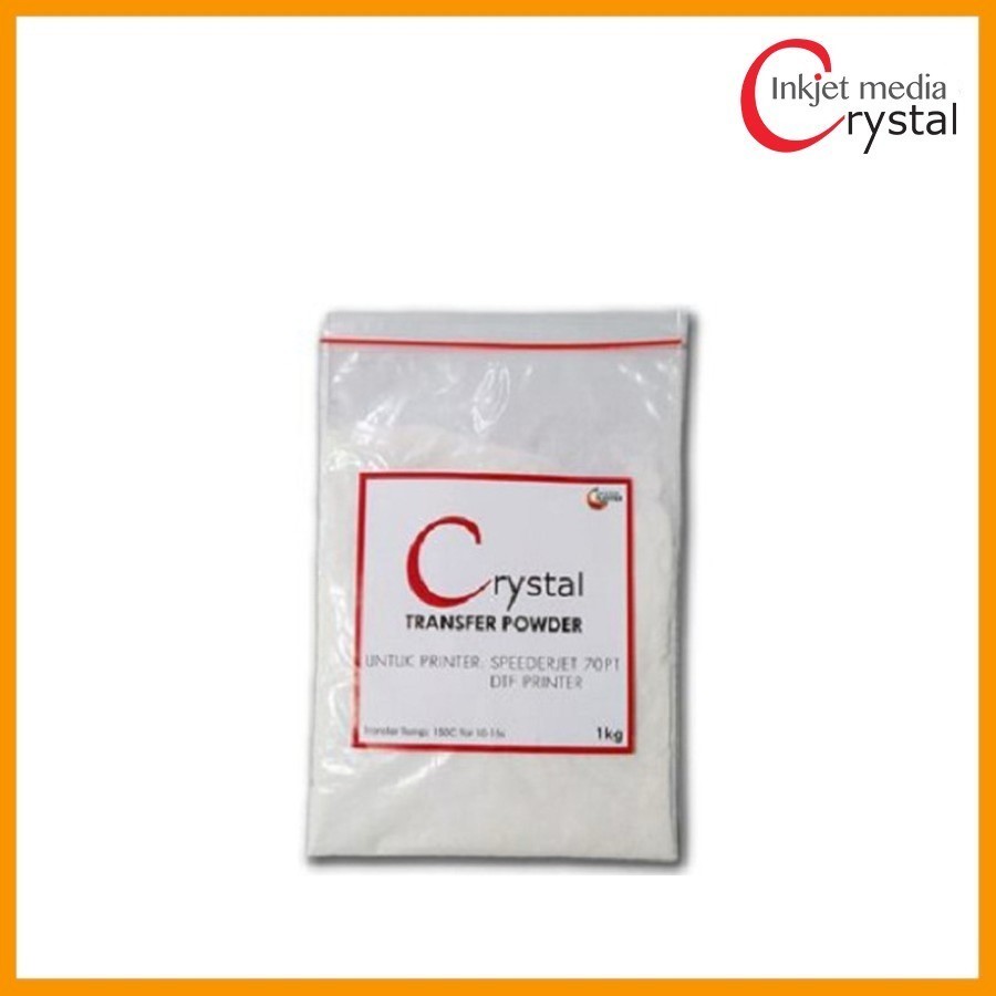 White Powder Sablon DTF / Bubuk Putih 1 Kg TPU Hot Melt Adhesive