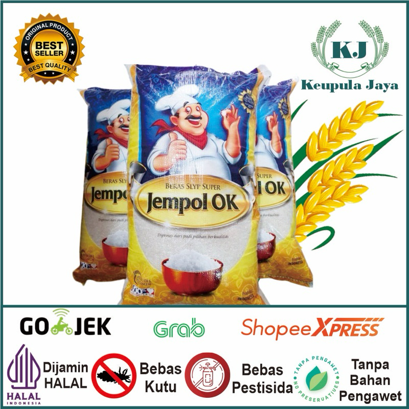 

beras cap jempol ok super 5kg 10kg 20kg